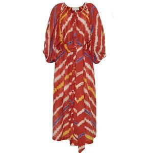 Cara Cara Women's Careyes Dress Rooibos Tea Tie Dye XS/S